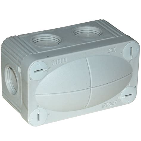 40 amp maintenance free junction box|wiska junction box screwfix.